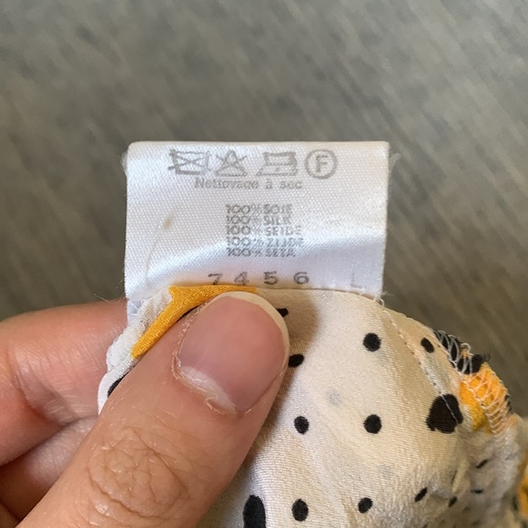 Guy Laroche Silk  Floral Top XS - Picture 6 of 6